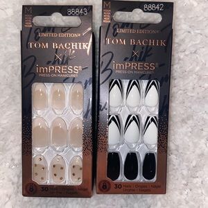 SOLD KISS TOM BACHIK x imPRESS Press-On Nails bundle